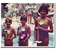 Contestants of the Little Miss Baker’s Acres contest (circa 1970s)